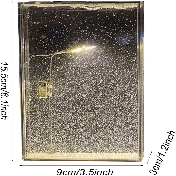 ❄️ DIY Miniature Flow Scene —— Bring the Magic of Flowing Snow Right to Your Desk