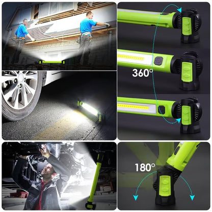 🔥LAST DAY ONLY 60% OFF - 🔦3000LM Work Light Flashlight with Magnetic Base & Hanging Hooks