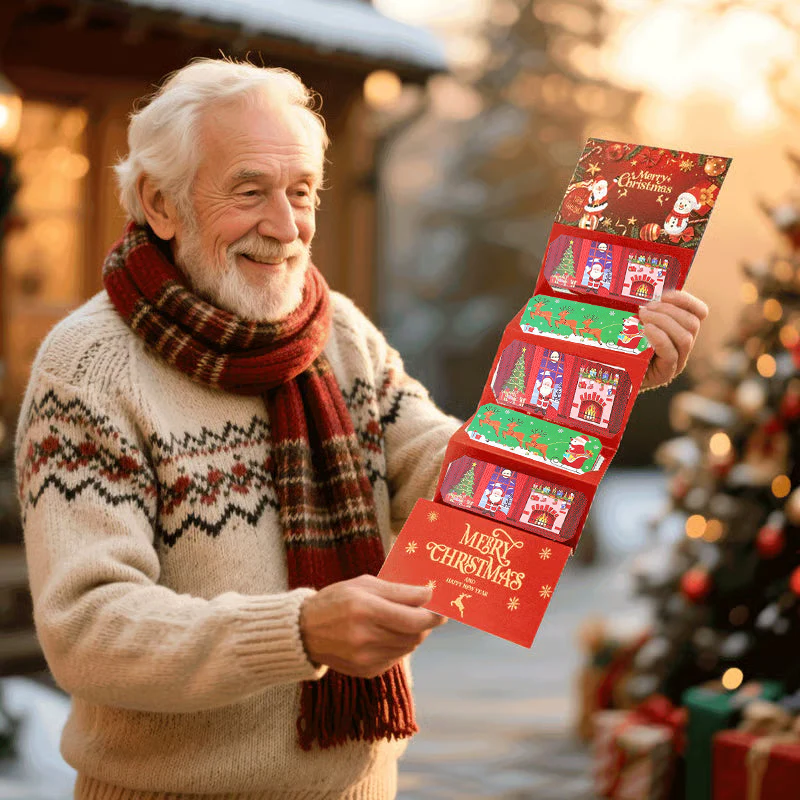 🏆Flash Sale⚡ 50K+ SOLD! Almost Gone-🎅💸Christmas Cash Gift Envelope– A creative way to give cash this Christmas!