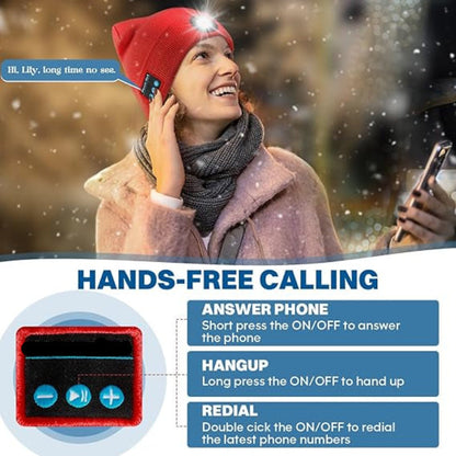 ✨2nd Item 60% Off🎄LED Bluetooth Beanie