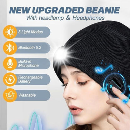 ✨2nd Item 60% Off🎄LED Bluetooth Beanie