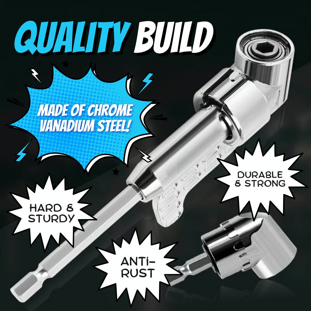 🔧 The 105° Right Angle Drill Adapter — Built for Tight Spaces, Designed for Real Work