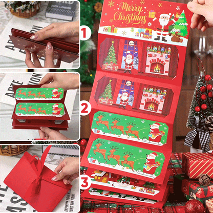 🏆Flash Sale⚡ 50K+ SOLD! Almost Gone-🎅💸Christmas Cash Gift Envelope– A creative way to give cash this Christmas!