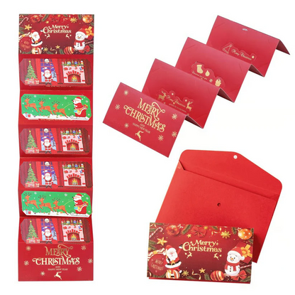 🏆Flash Sale⚡ 50K+ SOLD! Almost Gone-🎅💸Christmas Cash Gift Envelope– A creative way to give cash this Christmas!